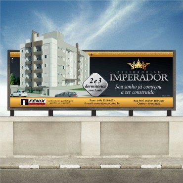 Outdoor | Construtora Fênix | Residencial Imperador