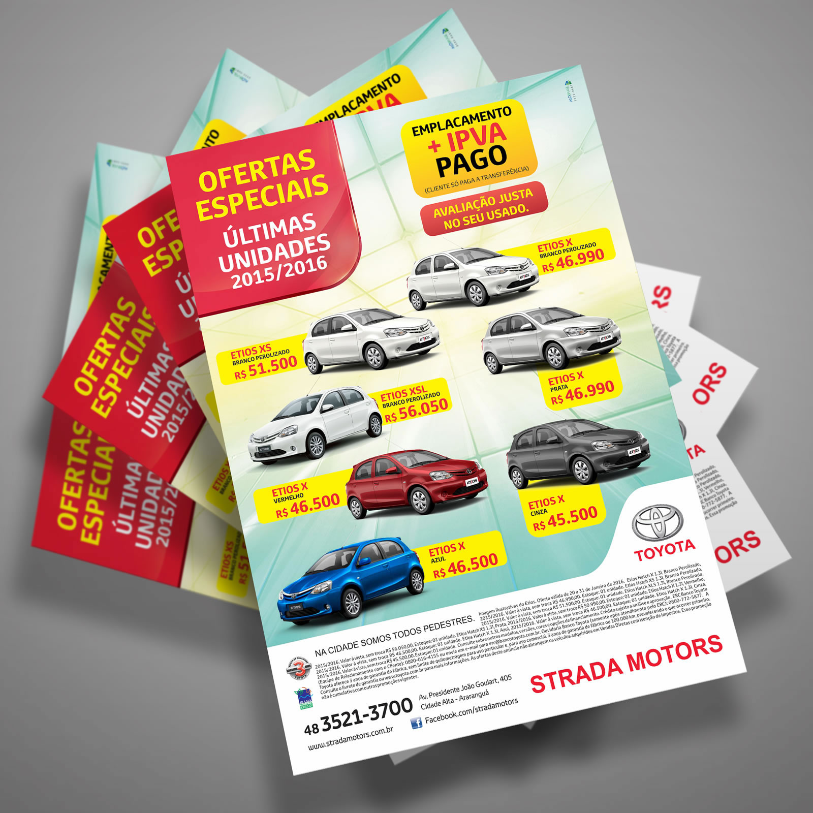Panfleto | Toyota Strada Motors